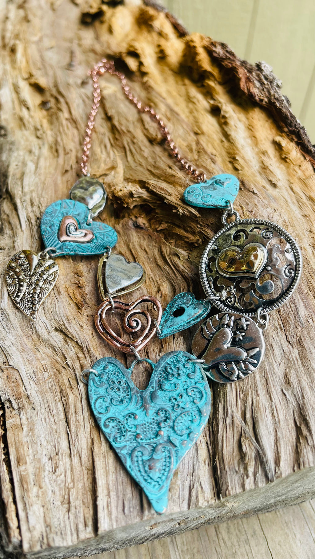 Queen of Turquoise Hearts Set