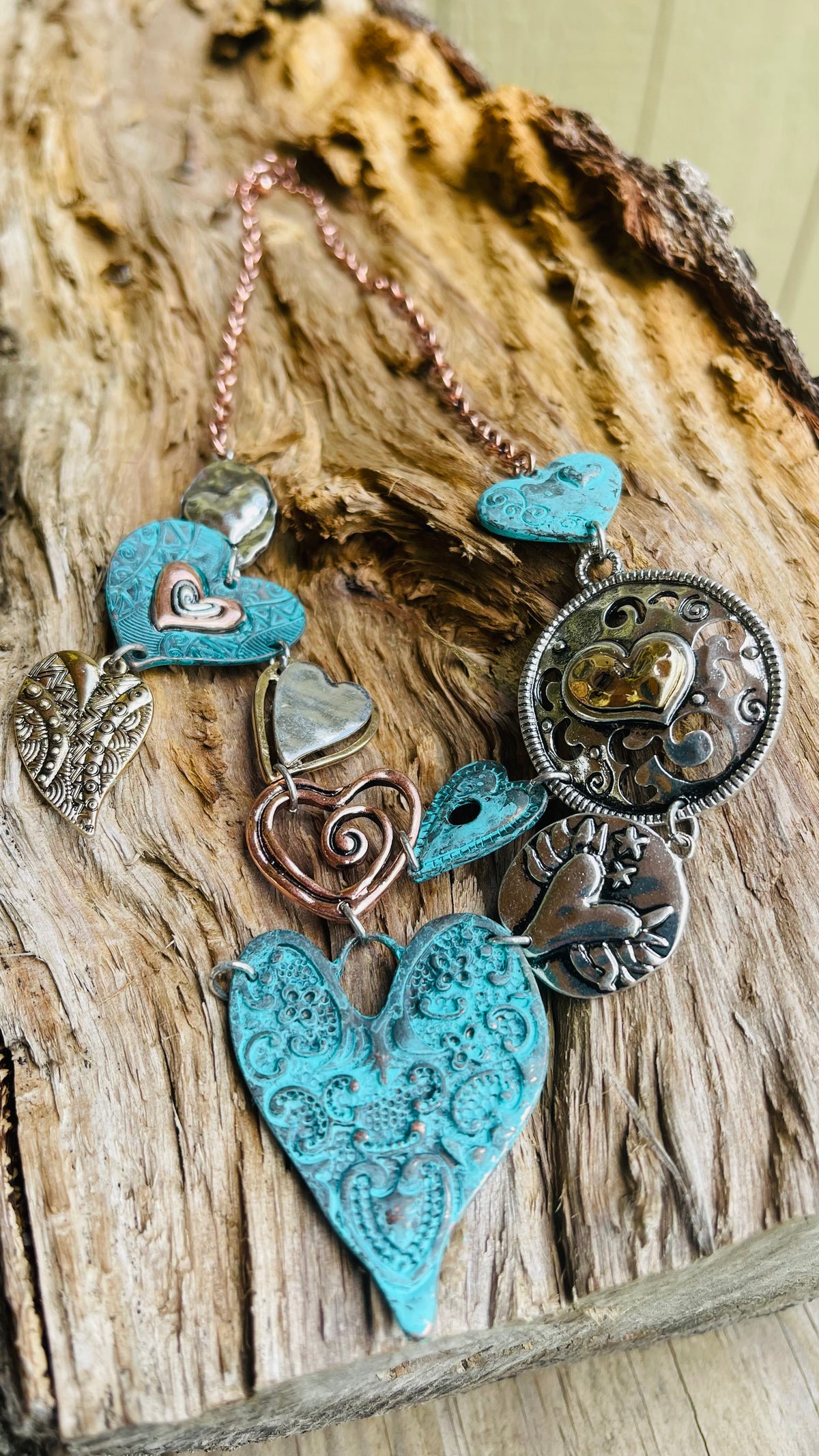 Queen of Turquoise Hearts Set