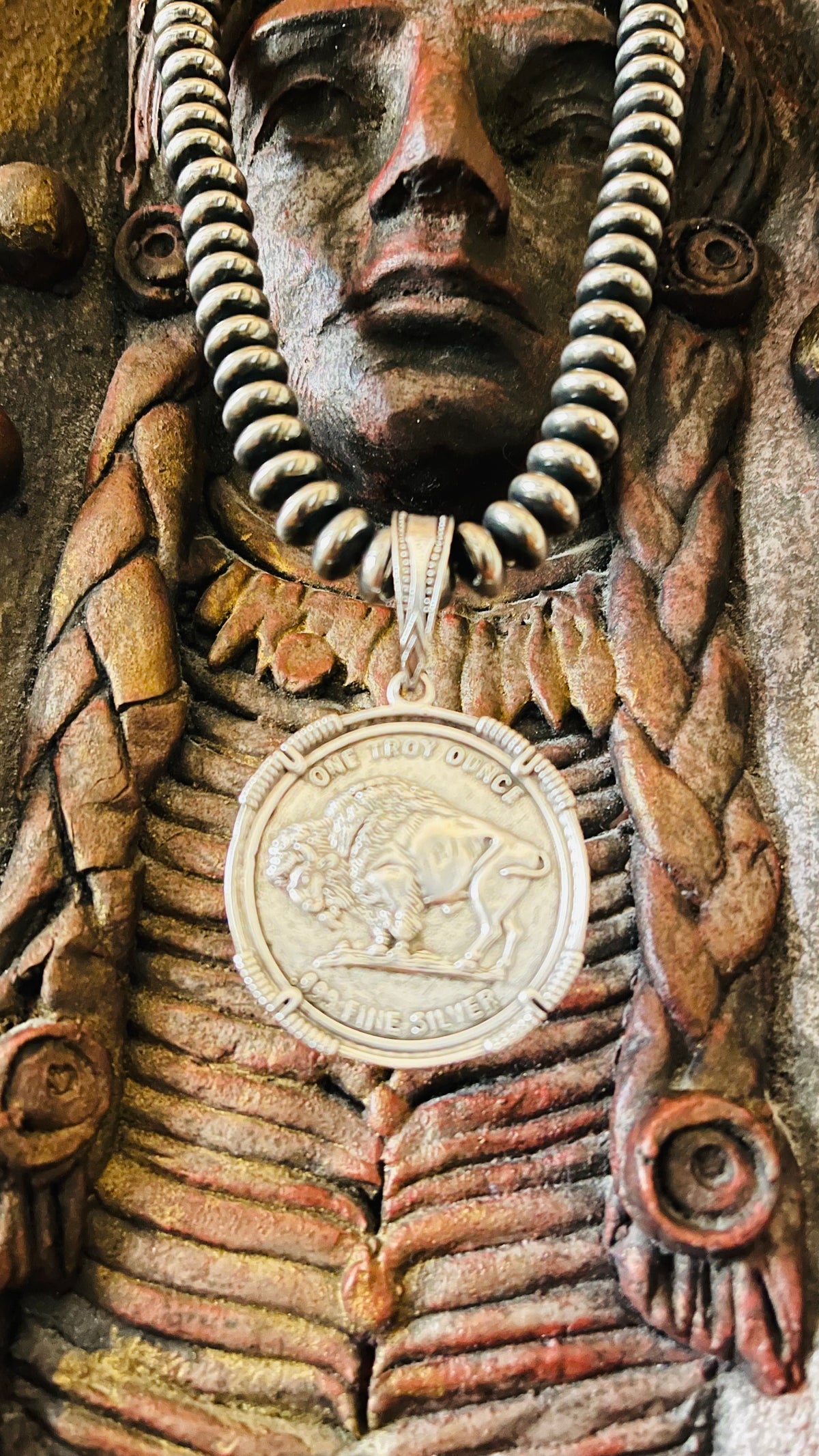Buffalo Coin Necklace