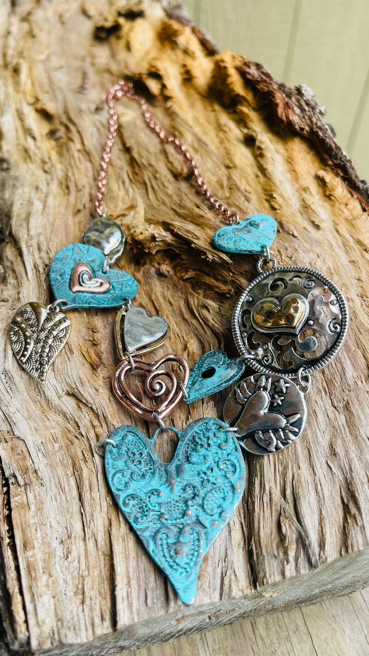 Queen of Turquoise Hearts Set